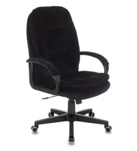 Кресло руководителя Бюрократ CH-868N Fabric черный Light-20 крестов. пластик
