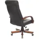 Кресло руководителя Бюрократ T-9928WALNUT/ECO черный эко.кожа крестов. металл/дерево. Фото товара с разных ракурсов.
