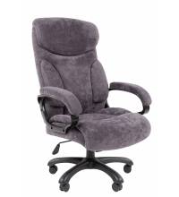 Кресло руководителя Chairman Home 401 Россия ткань S темно-серый