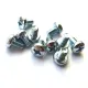 Винт М6х10 полукруглый черный. Фото товара с разных ракурсов.