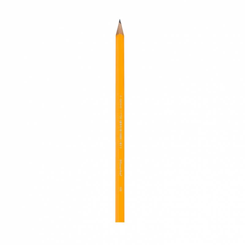 Карандаш чернографит. Silwerhof BASIC 125035-03 HB шестигран. корпус желтый картонная перетяжка главное фото